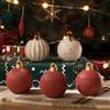 GBhouse Twinkle Bauble Barattolo di candela Stampo in silicone Jesmonite in cemento Stampo di ricarica per candele da 4 once Decorazione natalizia per la casa