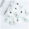 HDRSMTMED 50-500 pz Medico Usa E Getta ECG Elettrodo Patch Bottoni Non Tessuti Elettrodi ECG Pad Accessori per Elettrocardiogramma
