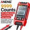 ANENG Multimetro Digitale ANENG SZ02 9999 Contazioni, Tester Tensione Corrente AC/DC, Temperatura, Capacità, NCV, Rilevatore Fase/Neutro, Retroilluminazione HD, Doppio Display