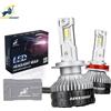 DAWN KNIGHT K9C H11 H7 H4 Lampada per auto a LED anteriore molto potente 6000K 4300K Sistema di raffreddamento efficiente H1 HB3 HB4 Luci 12V 2 pezzi