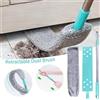 Untior Set mocio 360 ° Spolverino in microfibra con asta estensibile Spazzola per polvere telescopica in acciaio inossidabile Spolverino flessibile piatto lungo