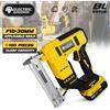 ELECTRIC GODDESS 10-30mm Brushless Pistola Sparachiodi Elettrica Regolazione della Profondità Chiodatrice Cucitrice Cordless Inquadratura Per Dewalt 20V Batteria Spille