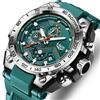 LIGE Orologio militare di lusso da uomo Orologio da uomo in silicone luminoso impermeabile al quarzo Orologi sportivi da uomo di alta qualità Relojs maschili