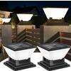 AMARYLLIS Luce solare automatica dal tramonto all'alba IP65 Impermeabile 3 temperature di colore Breve pressione Cambia lunga pressione per pilastro per gradini da giardino