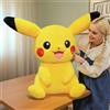Aoger 30-75 centimetri di Grandi Dimensioni Pikachu Peluche Giocattolo Carino Pokemon Pikachu Bambola Super Morbido Farcito Pokémon Sorriso Pikachu Cuscino Regali Di Natale Del Capretto