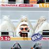POP MART POPMART THE LABUBU MONSTERS WACKY MART Serie Cieca Scatola Anime Action Figure Guess Bag Ornamento Figurine Bambole Modello Ragazze