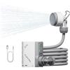 flextailgear FLEXTAIL TINY SHOWER - Doccia da campeggio esterna Pompa per doccia elettrica portatile IPX7 impermeabile per la pulizia all'aperto e della casa
