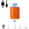 flextailgear FLEXTAIL TINY PUMP 2X - Pompa ad aria portatile da 4 kPa con luce da campeggio e batteria da 1600 mAh, infaltione/diflazione/illuminazione