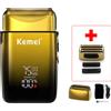 Kemei KM-TX10 Rasoio elettrico per capelli Ricaricabile Barba Lamina Rasoio per uomo Testa calva Rasatura per uomo Macchina Tagliacapelli per uomo