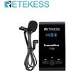 Retekess T130 T131 Sistema di guida turistica wireless Sistema di guida turistica audio Trasmettitore microfono wireless per musei, gruppi turistici