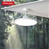 IRALAN Nuovo ventilatore da soffitto a LED Lampada da soffitto ultrasottile Ventilatore Pale pieghevoli Ventilatore da soffitto con luce Ventilatore invisibile per camera da letto Sala da pranzo Ufficio