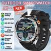 ChiBear 2025 New Fashion Luxury 5ATM Orologio HT30 GPS Bussola Smart Watch Sport all'aria aperta Uomo AMOLED 366*366 NFC Frequenza cardiaca IP68 Smartwatch