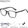 ZENOTTIC Occhiali da vista quadrati unisex alla moda Anti luce blu/fotocromatici/miopia/hipermetropia/occhiali progressivi