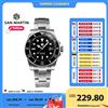 San Martin Orologio San Martin Nuovo Modello Migliorato Subacqueo da Uomo PT5000 ST2130 Automatico con Ghiera in Ceramica Impermeabile 200m Vetro Zaffiro SN0017G