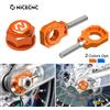 NICECNC Per KTM EXC 300 EXCF 350 XCW 300 2024-2026 SX 125 SXF 250 SXF 450 2023-2026: Dado per asse posteriore M22xP1.5 e blocco asse regolatore catena