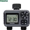 Insoma timer per irrigazione a 2 zone timer programmabile per tubo da giardino controller di irrigazione a risparmio idrico per sistemi di gocciolamento del prato IPX5
