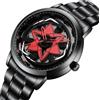 VA VA VOOM 2025 Nuovo orologio serie di auto movimento al quarzo rotante creativo stile sportivo orologio in acciaio inossidabile nero orologio da polso da uomo regalo per coppia