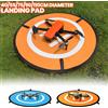 CONUSEA Tappetini di atterraggio 110 cm 90 cm Drone Quadcopters Accessori 55 cm 75 cm Tappetino di atterraggio pieghevole RC Dron Mat Quadcopter Grembiule da parcheggio Pad