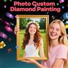 HUACAN Kit completo Pittura diamante Foto Mosaico personalizzato Mosaico Pieno quadrato rotondo Trapano personale Fai da te Strass Decorazioni per la casa