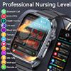 GUHUAVMI Nuovo Smartwatch 2026 con ECG+PPG, Schermo da 2.0 Pollici, Monitoraggio Salute, Analisi Corporea, Chiamate Vocali, Misurazione Acido Urico e Lipidi nel Sangue, per Uomo
