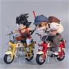 Bandai Nuovo 13 cm Dragon Ball Z Anime Figura Son Goku Maestro Roshi Locomotive Azione PVC Kame Sennin Moto Giocattoli per I Bambini