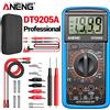 ANENG Multimetro Professionale ANENG 1999 Conti Digital DT9205A-12, Sonde di Tensione AC, Strumenti di Alta Precisione per Elettricisti e Meccanici