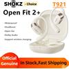 Shokz OpenFit 2+ T921 Cuffie auricolari aperte sospese Auricolari Bluetooth wireless audio Dolby, tecnologia DualBoost Riduzione del rumore AI