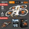 Lenovo Drone Lenovo A21 Pro con 3 Batterie, Fotocamera 4K/8K GPS, Aeromobile Telecomandato per Fotografia Aerea Professionale, Quadricottero con Telecamera HD 5G, Giocattolo UAV