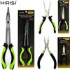 Hirisi Pinza da pesca a becco piegato Multitool per acqua salata Accessori da pesca in acciaio ad alto tenore di carbonio rivestito in teflon PX03
