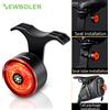 NEWBOLER Smart Brake Fanale posteriore per bicicletta MTB Reggisella da strada Sella per bici Luce posteriore Impermeabile Ricarica USB Fanale posteriore per ciclismo