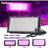 PARKSON Faro LED da Esterno 220V 50W 100W 150W, Lampada LED a Spettro Completo per Crescita Piante, Proiettore LED, Lampione Stradale