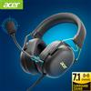 Acer 2025 Cuffie Acer OHW200 Cuffie da gioco USB cablate con audio surround 7.1 con microfono con cancellazione del rumore - Giocatore per PC, laptop