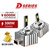 D SERIES Fari LED Serie D D1S per Auto, Luci D2S D3S D4S D5S D8S Plug&Play, Lampadine Auto D2R D4R 1:1 Turbo, Faro 6000K 12V 24V