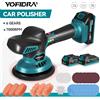 YOFIDRA Cordless Car Polisher 6 Gear Auto Elettrica Lucidatrice 7000RPM Auto Car Ceretta Lucidatrice Per Makita 18v Batteria Spilli