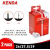 Kenda 2PCS KENDA Camera d'aria per bicicletta 26 27.5 29 pollici 1.5/1.75 1.9/2.125 2.3/2.4 AV FV MTB Pneumatici per bici Ciclismo Tubo interno in gomma butilica
