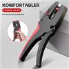 WOZOBUY Pinza spelafili e tagliafili automatica 2 in 1 Strumenti resistenti 0,03-10 mm2/32-7 AWG Mini riparazione elettrica multifunzionale