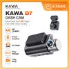 KAWA Dash Cam D7 4K con controllo vocale, visione notturna, monitoraggio parcheggio 24 ore, WiFi6, GPS integrato, sensore G, DVR per auto 2K DHR