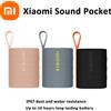 XIAOMI NUOVO Xiaomi Sound Pocket IP67 Bluetooth 5.4 Altoparlante portatile TWS Stereo Combo 1000mAh Microfono con durata della batteria ultra lunga da 10 ore