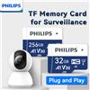 PHILIPS Scheda Micro TF da 128 GB U3 SDXC Scheda di memoria ad alta velocità fino a 100 MB/s per telecamera di sicurezza, Dash Cam, telecamere e droni