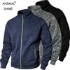ANIMAL GAME Felpe da uomo autunnali con cerniera cardigan cappotti manica lunga da esterno streetwear sport dolcevita caldo capispalla oversize