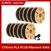 ELEGOO 10KG PLA+ Filamento 1,75mm Filamento 3D per stampante 3D FDM Plastica per stampante 3D Elegoo per CZ/US
