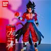 Bandai Figurina Anime Dragon Ball Gogeta Ssj4 29cm, Super Saiyan 4 Son Goku Vegeta, Action Figure in PVC, Modellino Giocattolo