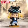 POP MART LABUBU THE MONSTERS X One Piece Series Blind Box Toys Mystery Box Guess Bag Collezione di ornamenti per il desktop Figura anime