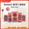Daly Smart BMS 4S Lifepo4 12V 8S 24V 16S 48V 20S 60V 60A 100A 150A 200A 250A 300A BMS CANBUS RS485 3.2V Li-ion 3.7V WiFi BMS