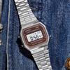 Casio Orologio Casio da Uomo, Quadrante Piccolo Quadrato, Stile Trendy, Cinturino in Acciaio Inossidabile, Impermeabile, Novità 2025, Reloj Hombre