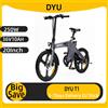 DYU T1 Bici Elettrica 250W Motore Brushless 36V10AH Batteria Al Litio E-bike Adulto 20 pollici Pneumatico Piega Bicicletta Elettrica