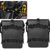 SOYAVISION Borsa per paraurti per moto Borsa per telaio laterale per moto impermeabile Borsa per esterni Borsa per crash bar Custodia universale per strumenti di guida