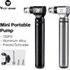 WEST BIKING Mini Pompa da Bicicletta 130PSI Pompa da Bici portatile in Lega di Alluminio per Valvola Schrader/Presta MTB Accessori per Bici da Strada