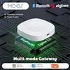 MOES Tuya Smart ZigBee Bluetooth Multi-Mode Gateway Hub Tipo-C Alimentazione Wireless Home Automation Funziona con Alexa Google Home