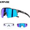 KAPVOE Occhiali da equitazione notturni per bicicletta fotocromatici UV400 MTB Bici da ciclismo Occhiali da sole sportivi Uomo Donna Occhiali da golf da campeggio all'aperto